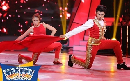 Bước nhảy ngàn cân tập 9: Thái Sơn ngậm ngùi ra về dù nhảy rất máu lửa