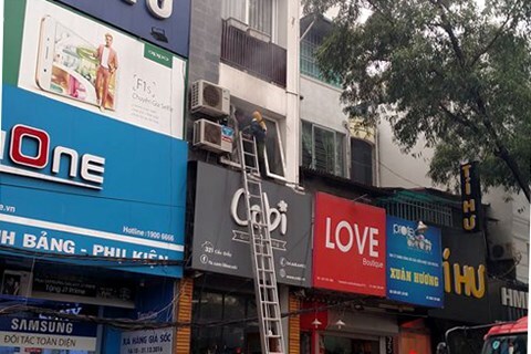 Hà Nội: Thêm một vụ cháy nhà tầng trên địa bàn Cầu Giấy