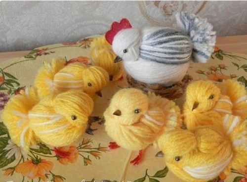 Cách làm đàn gà con cho em bé của bạn
