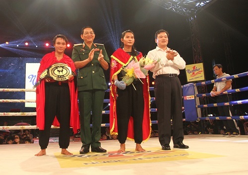 “Đóa hồng” vùng đất Bảy núi bảo vệ thành công đai vô địch võ cổ truyền