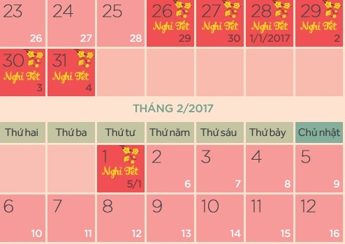 Thủ tướng chốt phương án nghỉ Tết Âm lịch 7 ngày