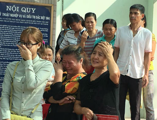 Người chồng bán nước trong vụ nổ bốt điện ở phố Trưng Nhị đã tử vong