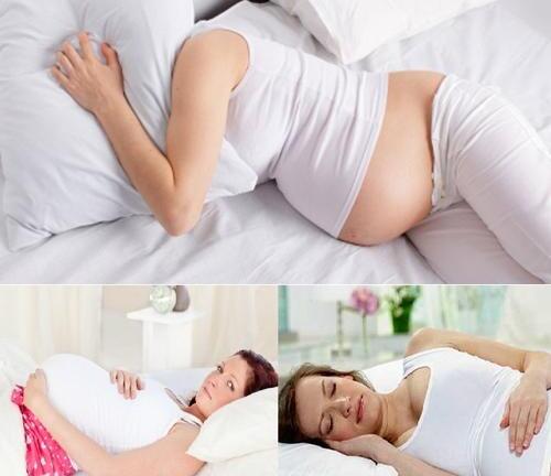 Tư thế nằm ngủ tốt nhất cho bà bầu ở giai đoạn cuối thai kỳ