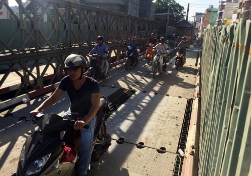 TP HCM: Thông xe 2 cầu sắt Hang Trong sau 15 ngày thi công
