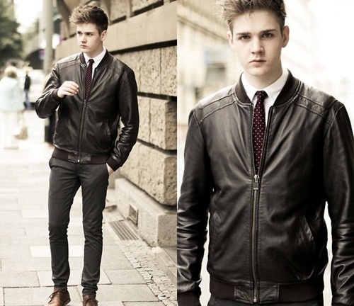 Mẹo chọn áo da nam cho chàng ngày đông thêm phong cách