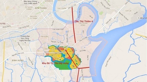 Đầu tư 5.300 tỷ đồng xây cầu Thủ Thiêm 4 dài 2,1km