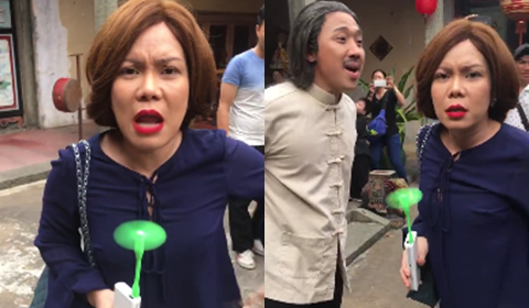 Choáng với clip Việt Hương