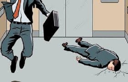 Kỹ năng cứu mạng khi thang máy rơi tự do