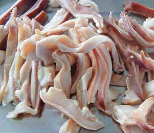 Mách nhỏ cách làm sạch bao tử heo