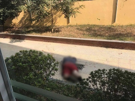 Hà Nội: Người đàn ông nước ngoài rơi từ tầng 5 Học viện Ngân hàng