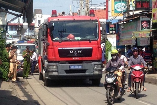 Va chạm với xe cứu hỏa, người đàn ông tử vong