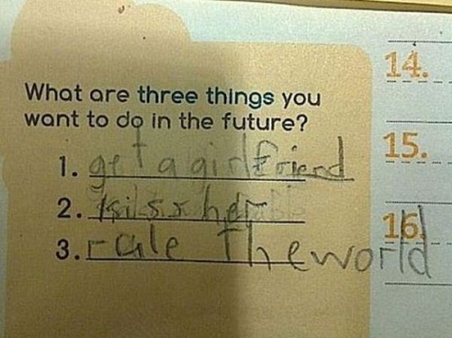 Chết cười với những câu trả lời cực “bá đạo” của học sinh