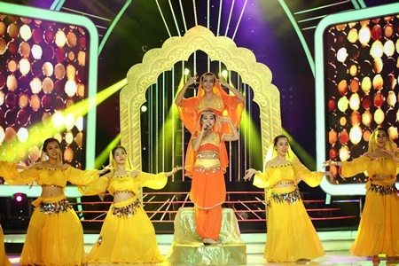 Tiết mục ấn tượng của Lê Việt – Nhã Thy trong Gương Mặt Thân Quen nhí 2016