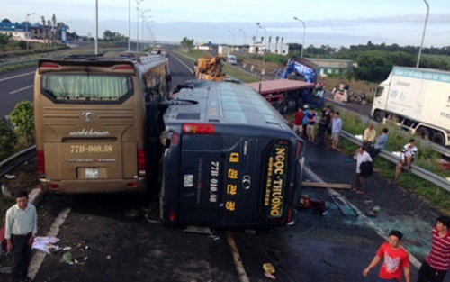 Xác định nguyên nhân vụ tai nạn trên cao tốc Long Thành - Dầu Giây