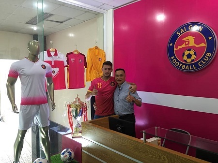 Tuyển thủ U23 Brazil khoác áo Sài Gòn FC