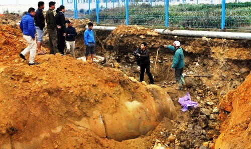 Nam công nhân bị đè tử vong khi thi công cống thoát nước