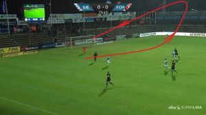 Thủ môn phát bóng gặp gió mạnh và cái kết đắng