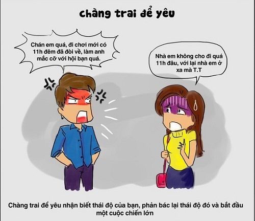 “Soi” những điểm khác biệt giữa chàng trai để yêu và để lấy làm chồng