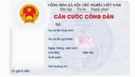 Miễn phí cấp thẻ căn cước công dân lần đầu với công dân từ 14 tuổi trở lên