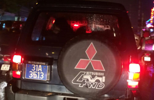 Hà Nội xác minh thông tin xe biển xanh đi lễ hội đầu năm