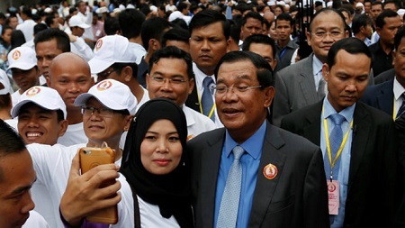 Y án thủ lĩnh đối lập phỉ báng Thủ tướng Campuchia 