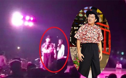 Bị ném chai lên sân khấu, danh hài Trường Giang đùng đùng nổi giận bỏ diễn