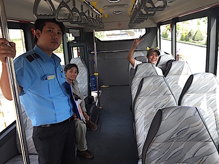 Xe buýt Đà Nẵng miễn phí vẫn vắng khách