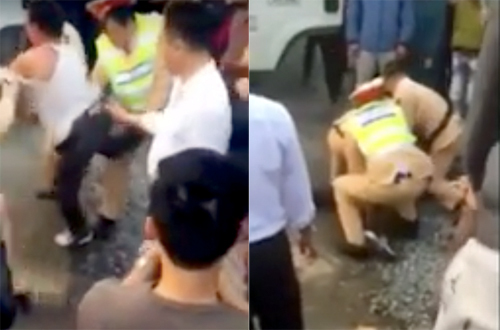 Tài xế xe tải gây va chạm giao thông khi bị CSGT truy đuổi 80 km