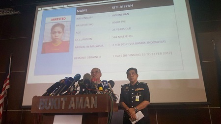 Malaysia họp báo về cái chết của ông Kim Jong-nam