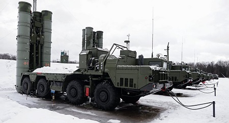 Nga triển khai hệ thống tên lửa S-400 đến gần Moscow