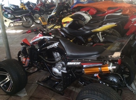 Tịch thu dàn mô tô 