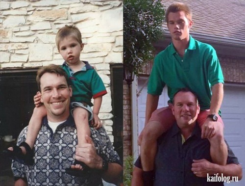 Những bức ảnh cho thấy 'ai rồi cũng sẽ lớn'