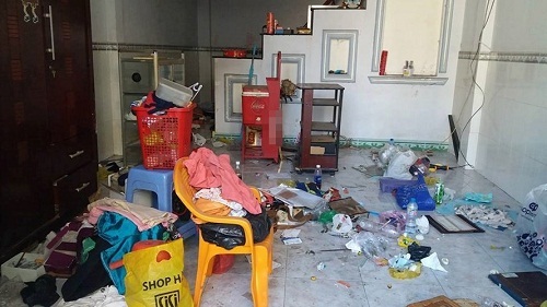 Khách trọ ở quá bẩn, chủ nhà ngỡ vào nhầm hiện trường vụ án mạng