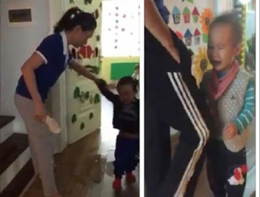 Hà Nội: Phạt tiền 2 cô giáo cầm dép đánh trẻ mầm non