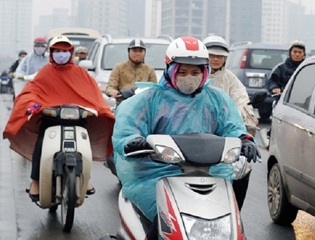 Ngày mai (6/3), miền Bắc đón không khí lạnh