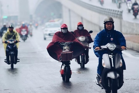 Dự báo thời tiết ngày 9/3: Hà Nội có mưa, trời tiếp tục rét