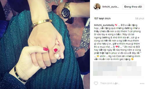 Đăng ảnh nắm tay bạn trai, Linh Chi bị anti-fan chê “gái nhà quê sống bất chấp”