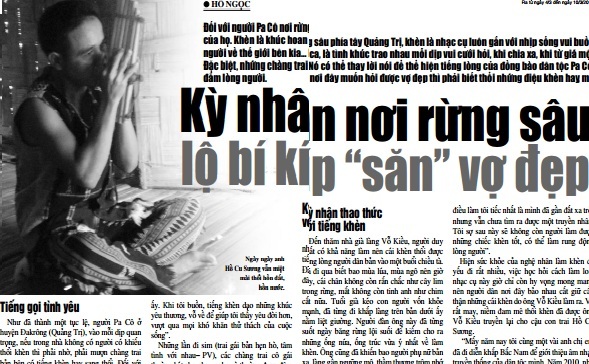 Kỳ nhân nơi rừng sâu lộ bí kíp “săn” vợ đẹp