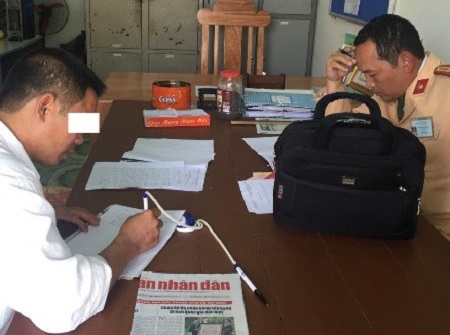 Tước GPLX, phạt nguội 7 triệu đồng tài xế chạy ngược chiều trên cao tốc