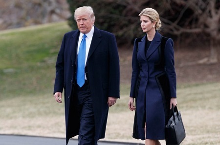 Con gái ông Trump sẽ chính thức trở thành người của Nhà Trắng
