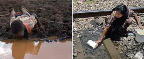 Những khoảnh khắc về cảnh thiếu nước ám ảnh hàng triệu người