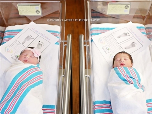 Sự trùng hợp ngẫu nhiên: Hai em bé tên Romeo và Juliet sinh cùng một bệnh viện