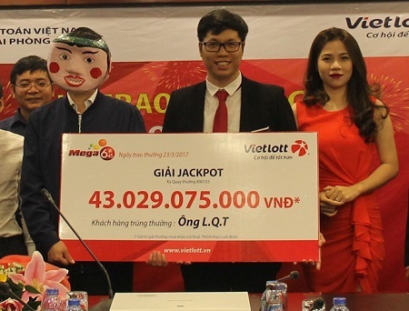 Lộ diện chủ nhân trúng giải độc đắc hơn 43 tỷ đồng 