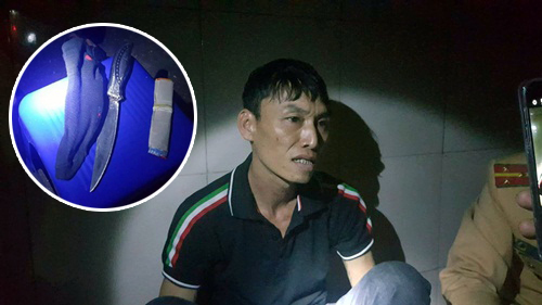 Hà Nội: 141 bắt giữ đối tượng mang dao tự chế để… phòng thân