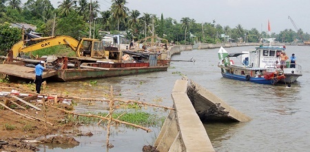Thủ tướng yêu cầu báo cáo thông tin phù sa sông Mê Kông bị chặn