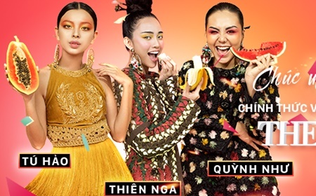 Đây chính là ba gương mặt đầu tiên của The Face 2017