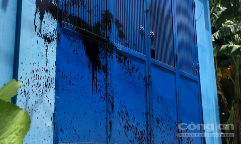 Tạt sơn, ném trứng thối vào nhà dân suốt 2 năm vì ... không đóng tiền dân phòng