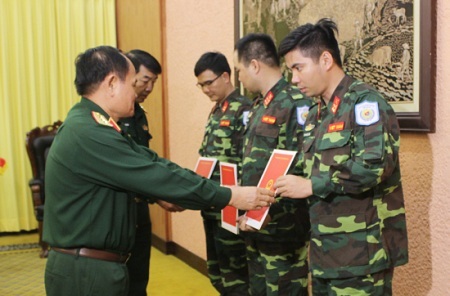 3 sĩ quan Việt Nam lên đường Gìn giữ hòa bình Liên hợp quốc