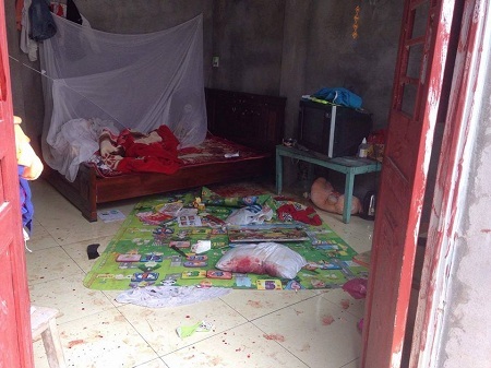 Điều tra án mạng 4 người trong 1 gia đình bị truy sát lúc nửa đêm