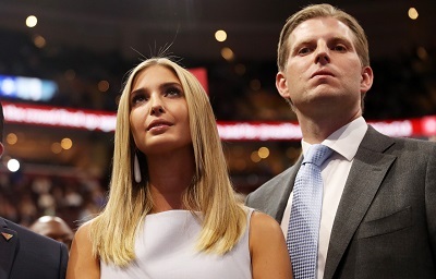 Con trai Trump khẳng định chị gái đứng sau quyết định không kích Syria